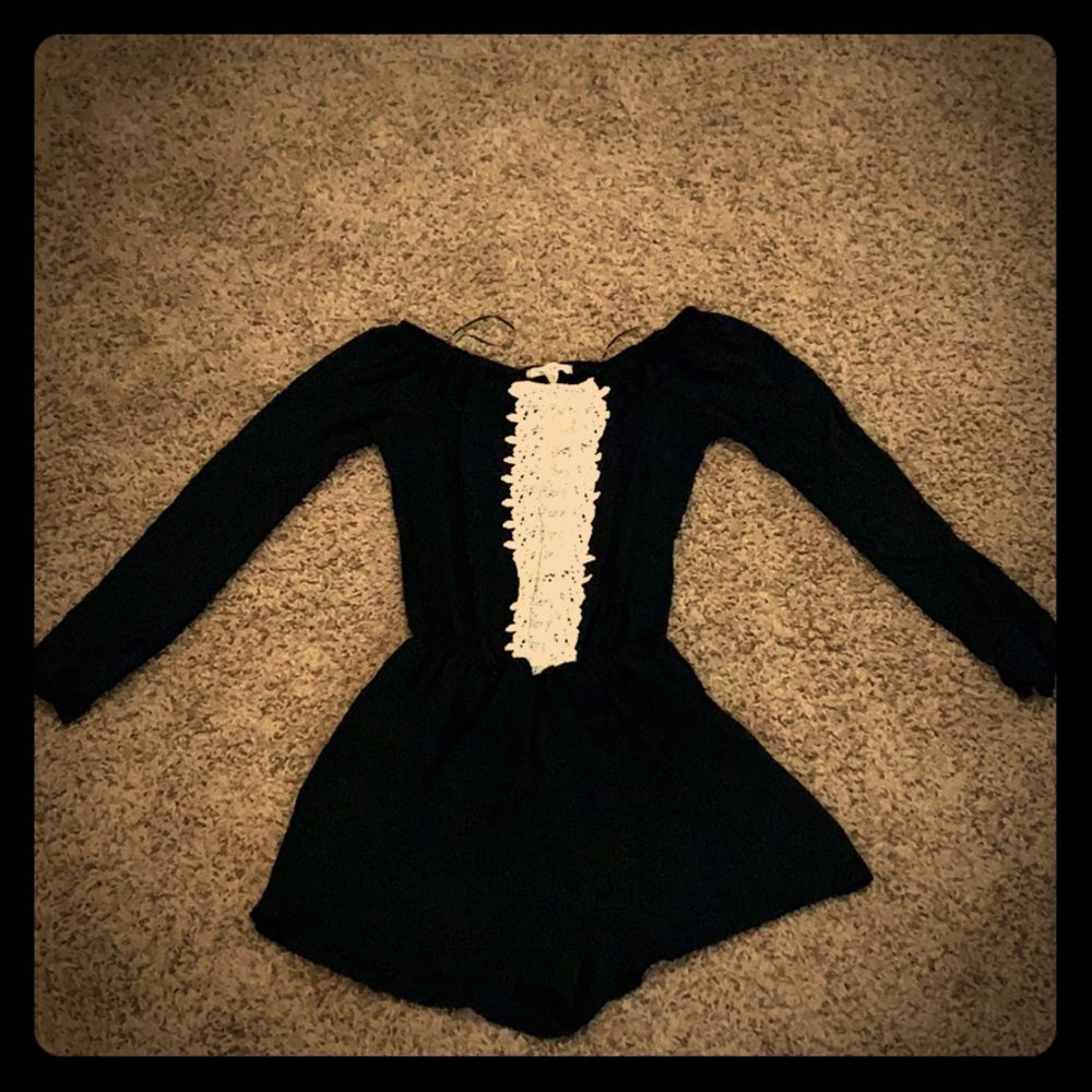 NWT Chiffon Romper M